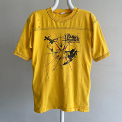 1970s Old Fiddler's Festival - Stinton, Texas - Football Style T-Shirt