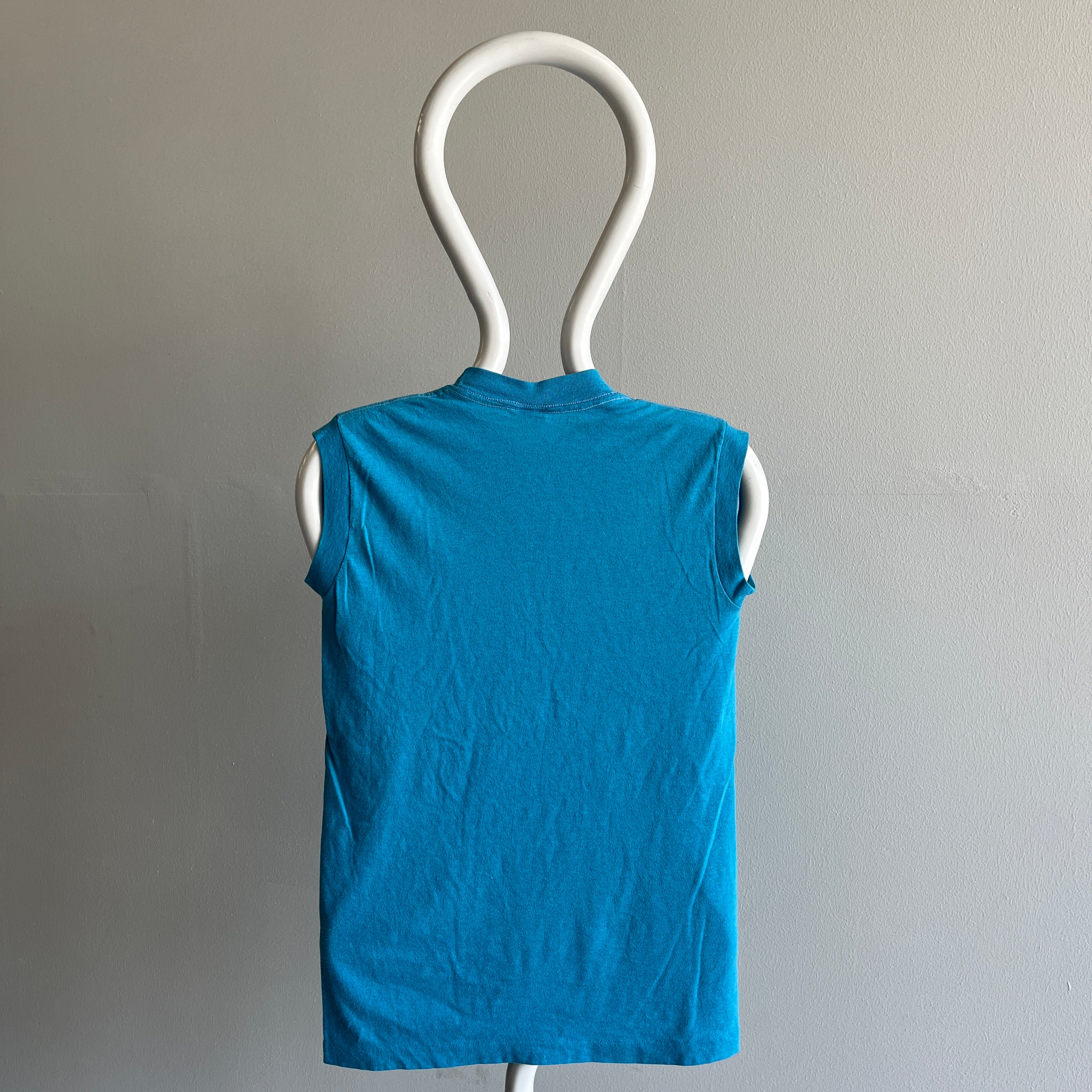 1988 Music Note Muscle Tank by Ched