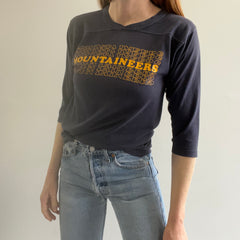 1970s Mountaineers - Virginia Tech - Super Soft Football 3/4 Sleeve Shirt