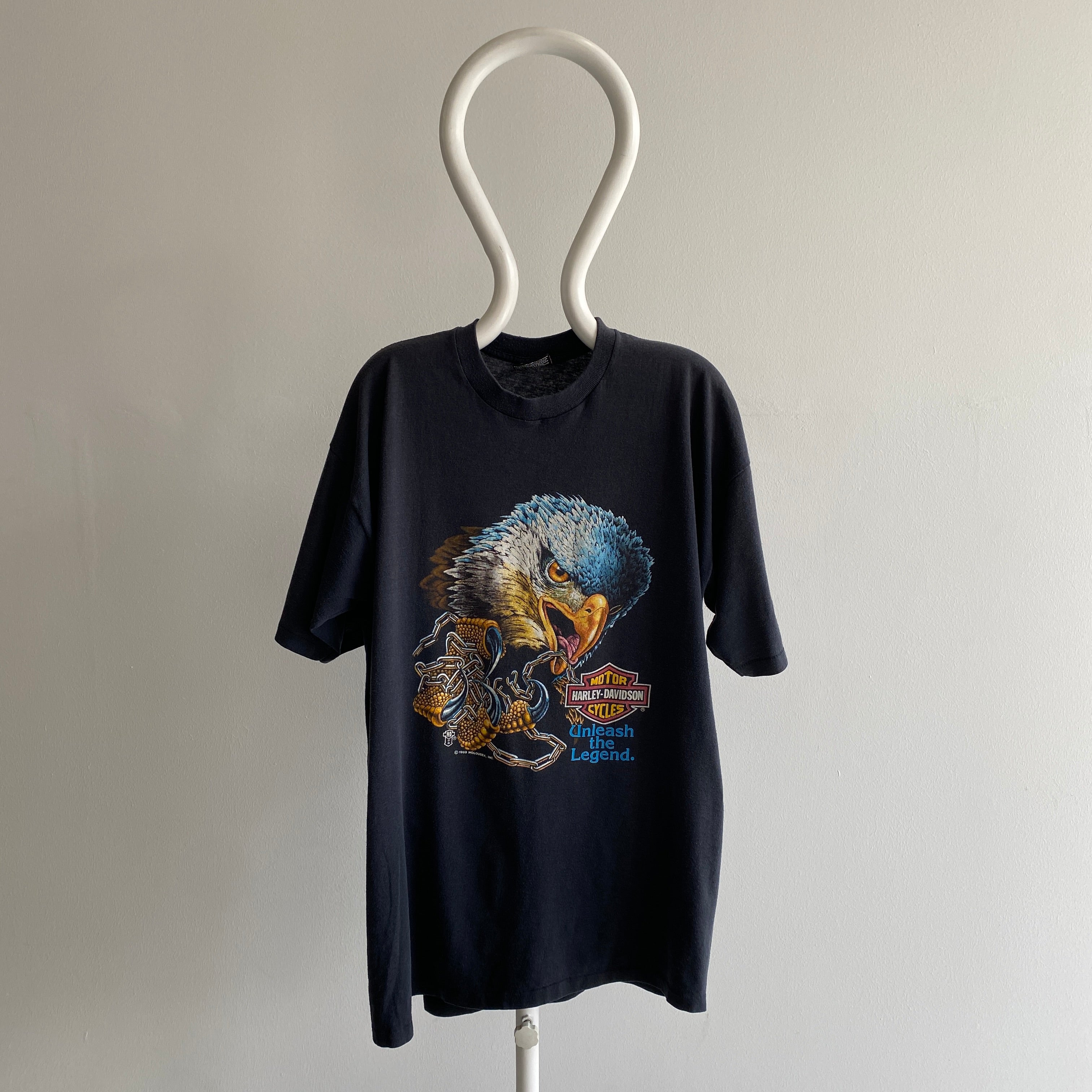 1989 OSFMany Harley Eagle T-Shirt