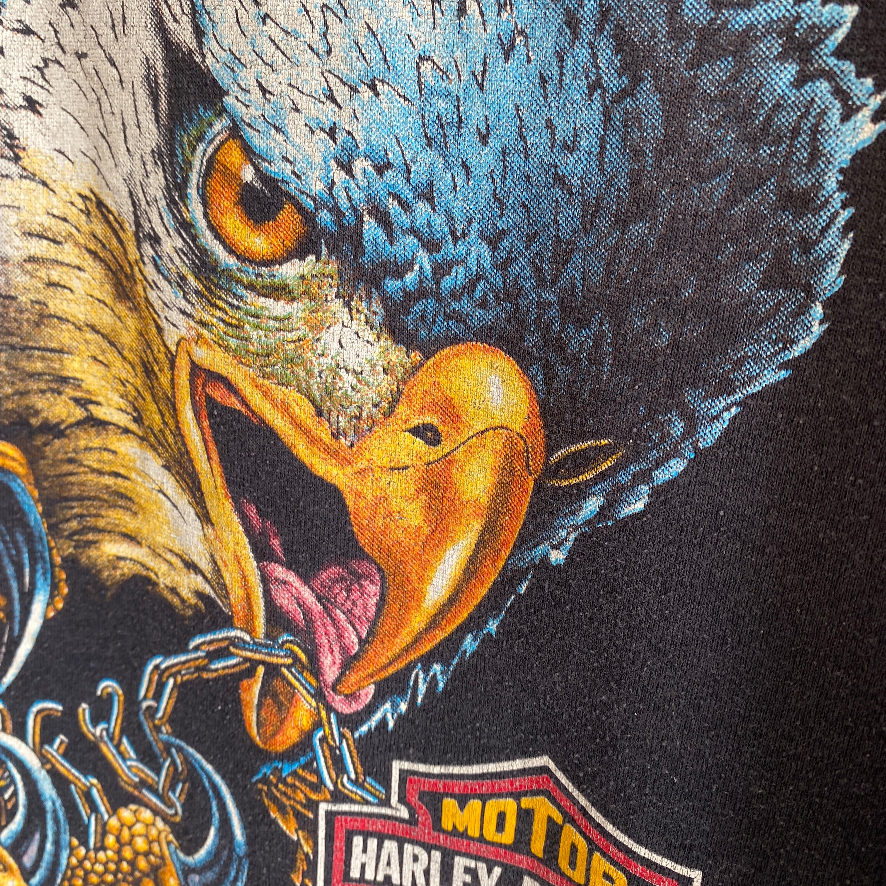 1989 OSFMany Harley Eagle T-Shirt