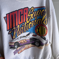 1995 IMCA Super Nationals Stock Car Front and Back Sweatshirt