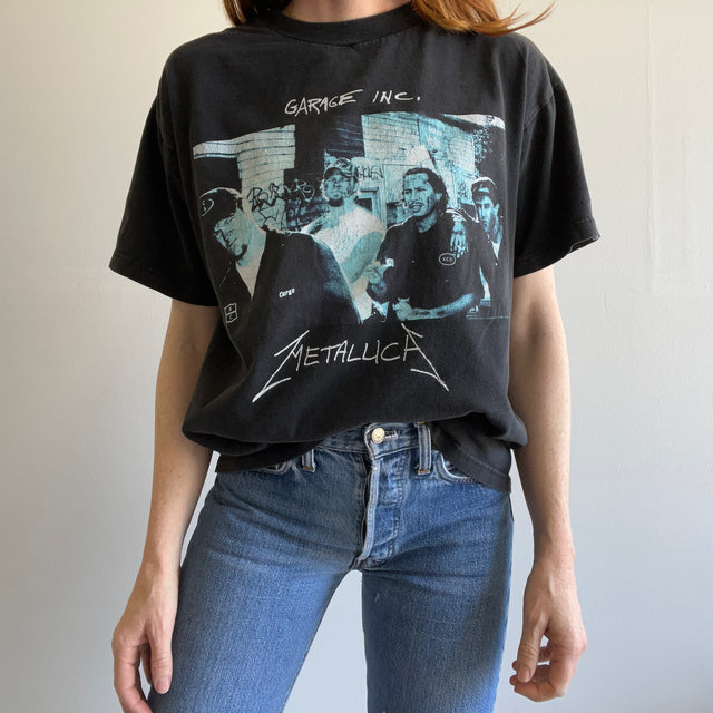 Réimpression du t-shirt Metallica 1998 par Giant