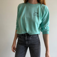 1980s ULTRA CLASSIC Maui + Sons Thin Stained Mended Sweatshirt - Personal Collection