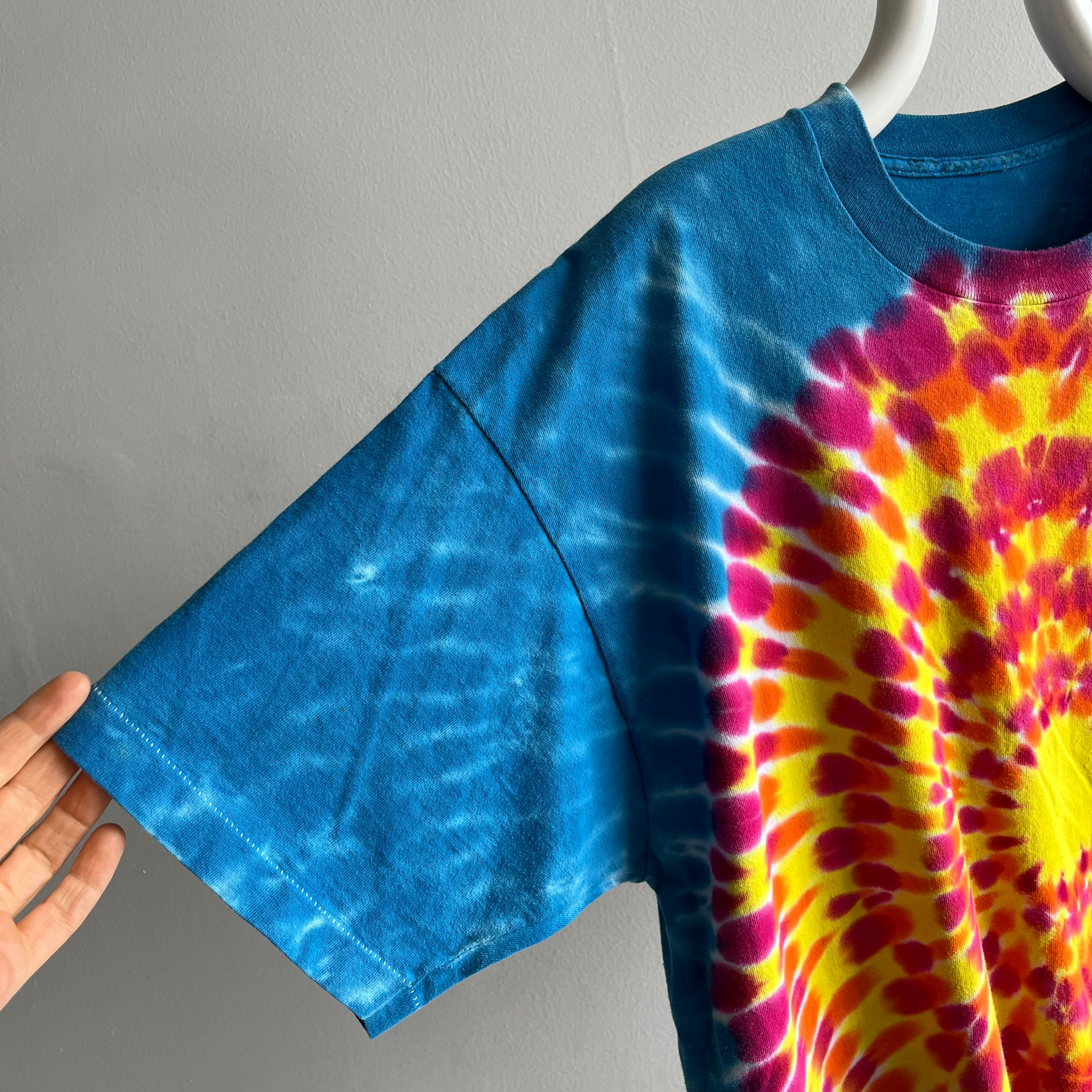 1980s Vibrant Tie Dye Single Stitch T-Shirt