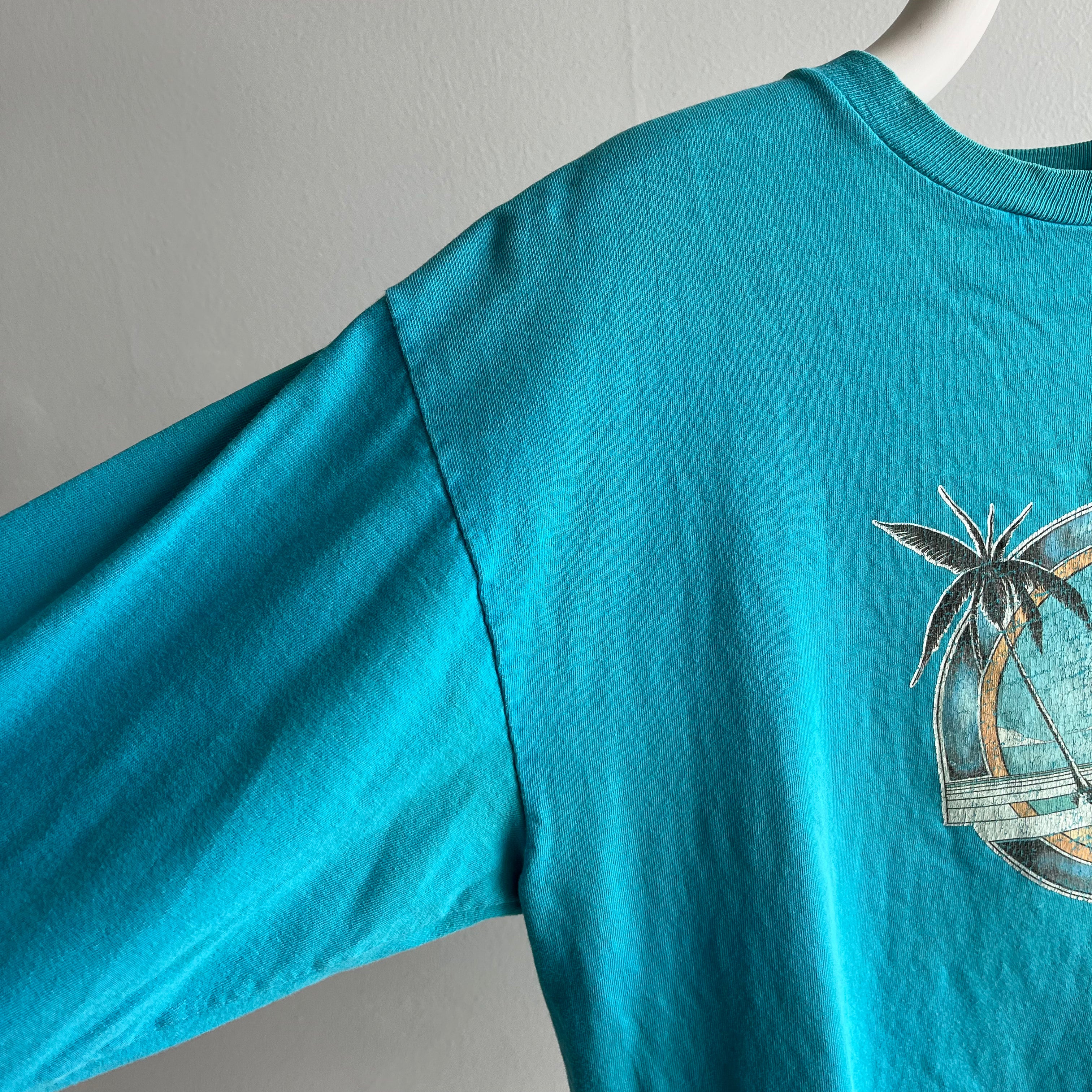 1980/90s Worn Out Marco Island Long Sleeve T-Shirt