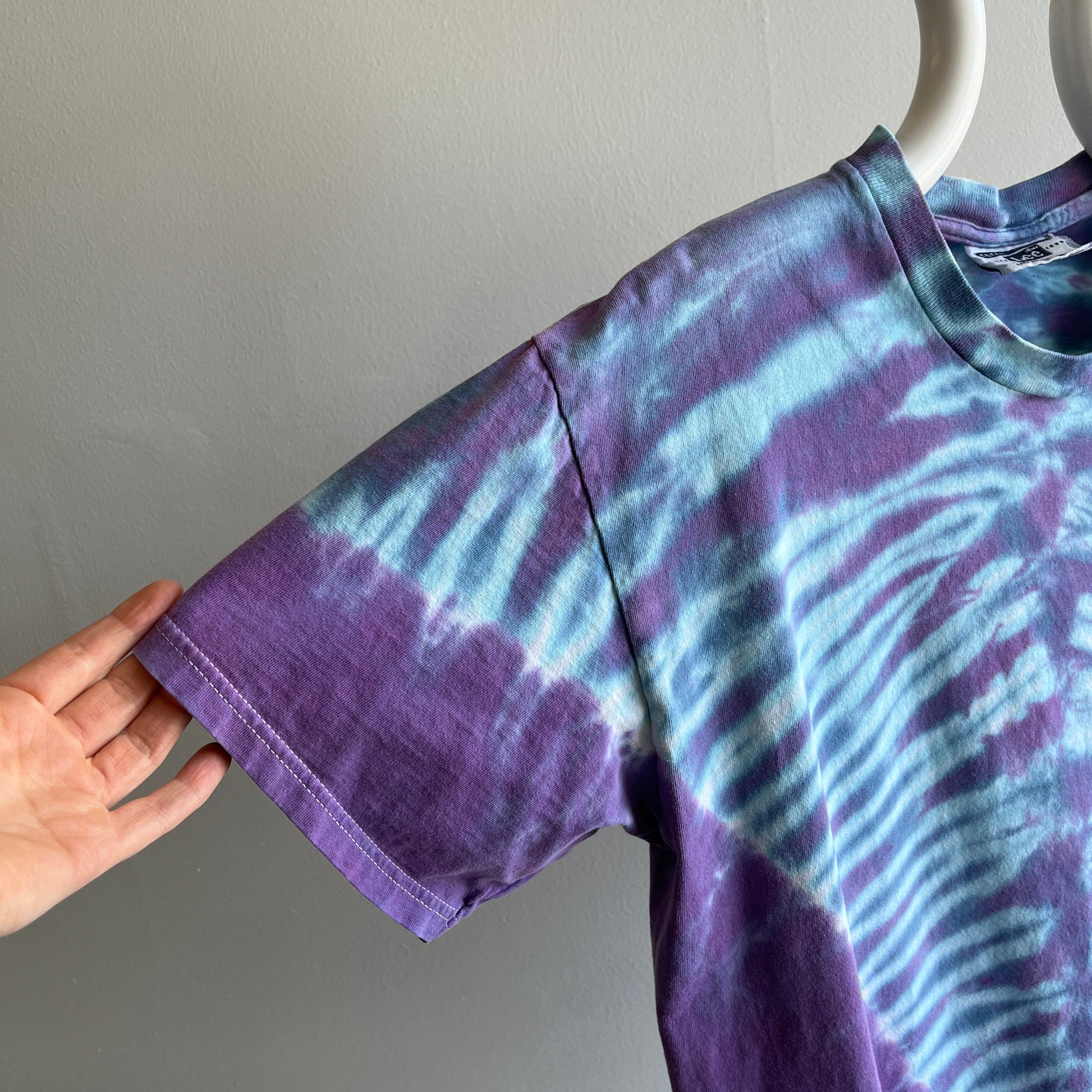 1990s Lee Brand Tie Dye Cotton T-Shirt