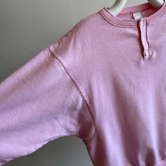 1980s Toronto Drop Sleeve Henley Sweatshirt