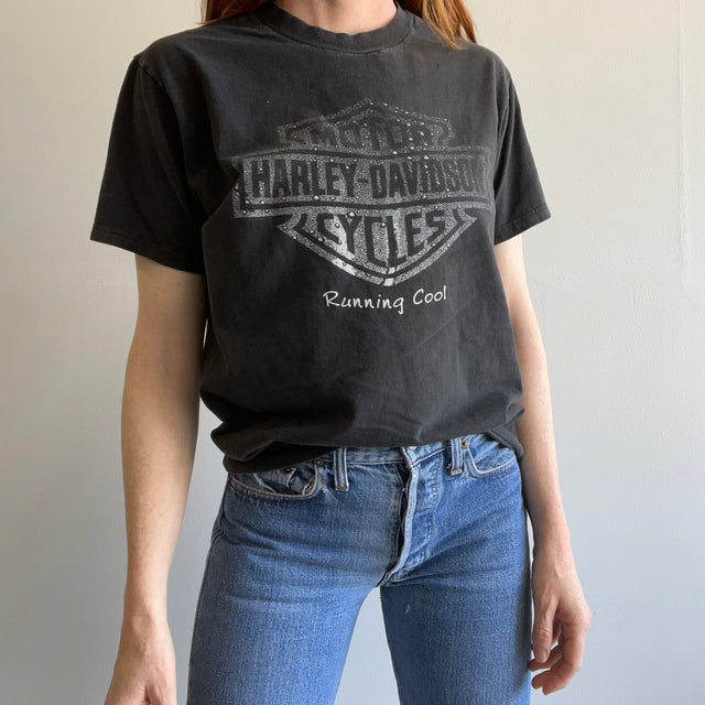 1999 Harley "Running Cool" T-Shirt - Oklahoma