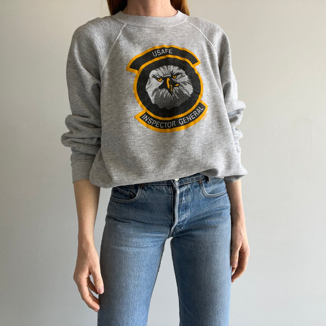 1980/90s US Air Force in Europe - USAFE - Inspector General Sweatshirt