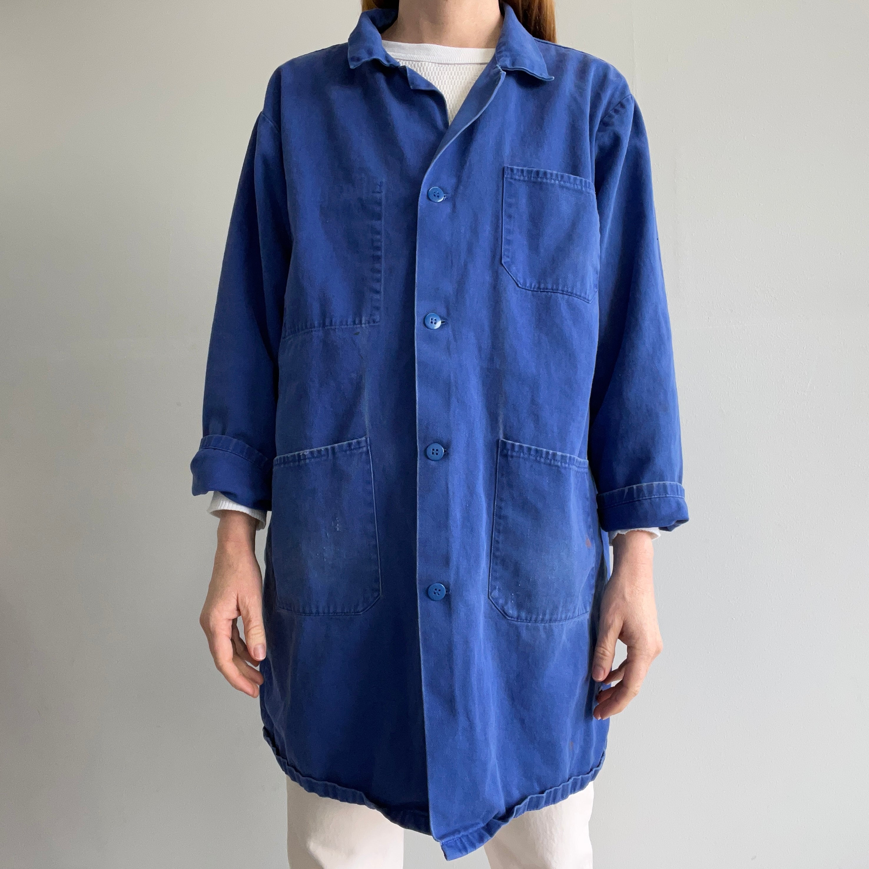 1980/90s French Workwear Painters Chore Duster