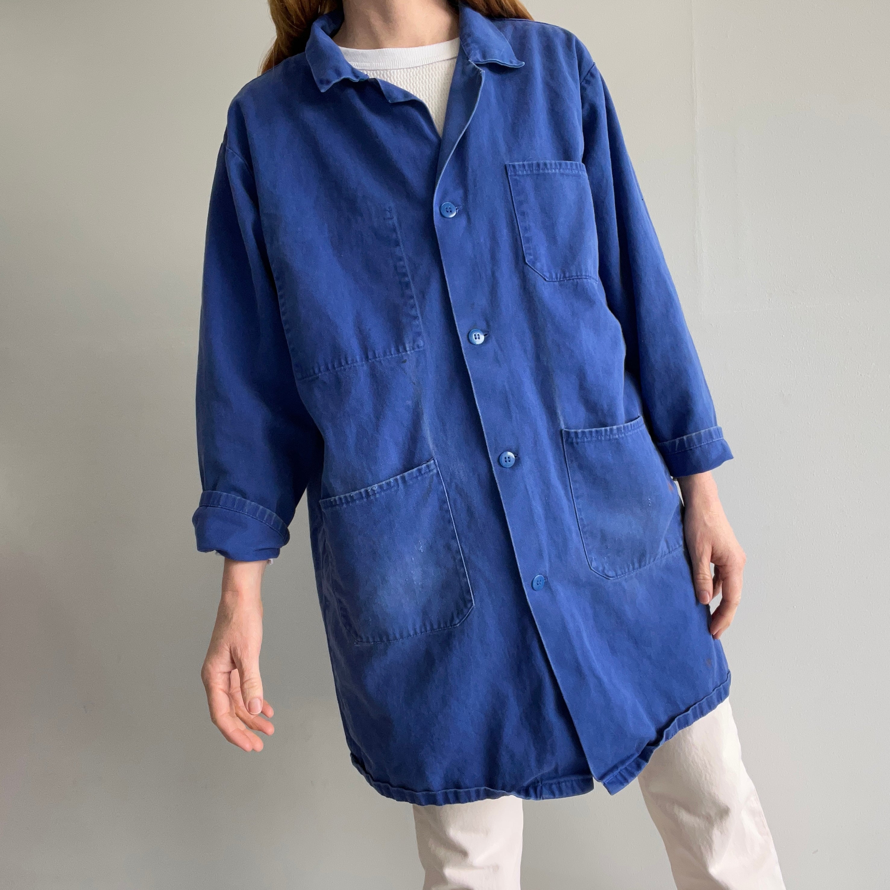 1980/90s French Workwear Painters Chore Duster