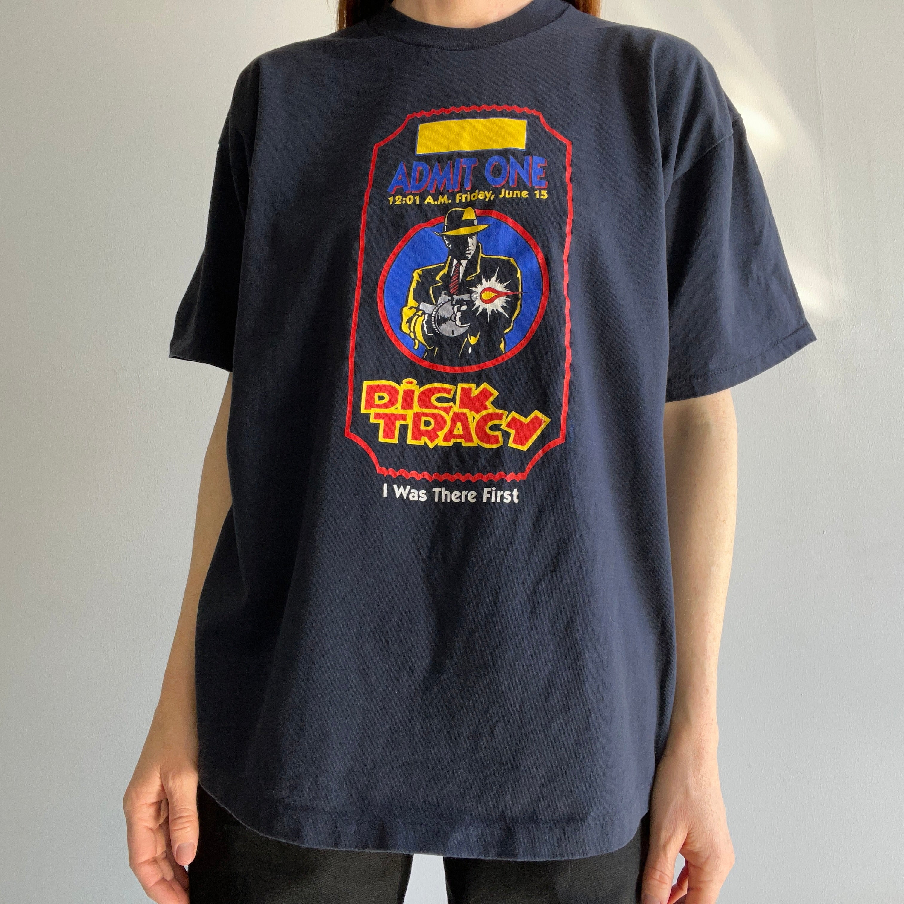 1990 DIck Tracy Admit One T-Shirt