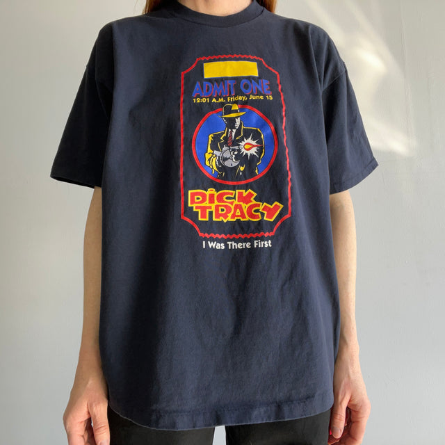 1990 DIck Tracy Admit One T-Shirt