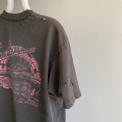 1980s Cadillac Jack's Ultra Faded and Beat Up Pocket Tee - The Backside Too!!