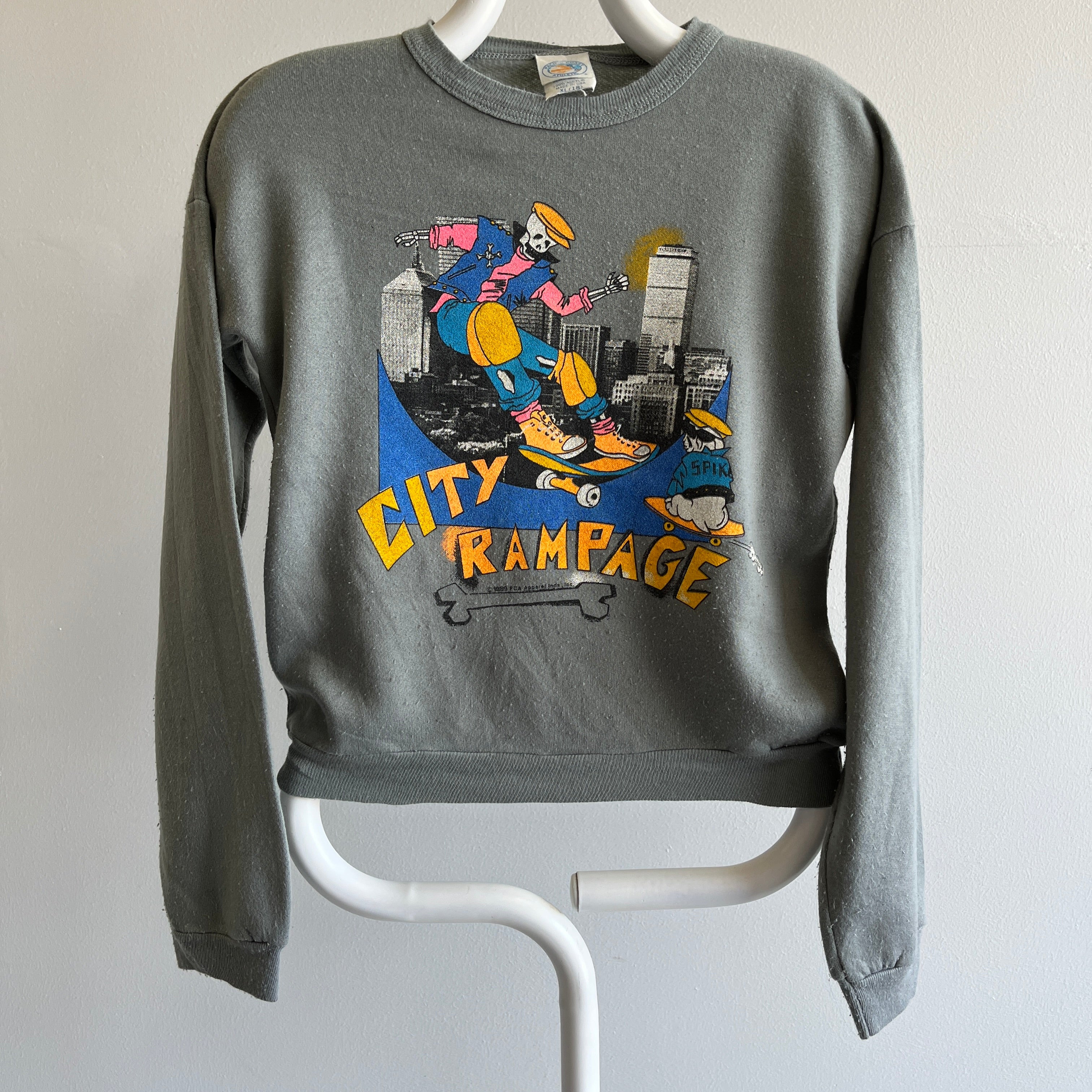 1989 City Rampage Skate Sweatshirt - OMFG!!!