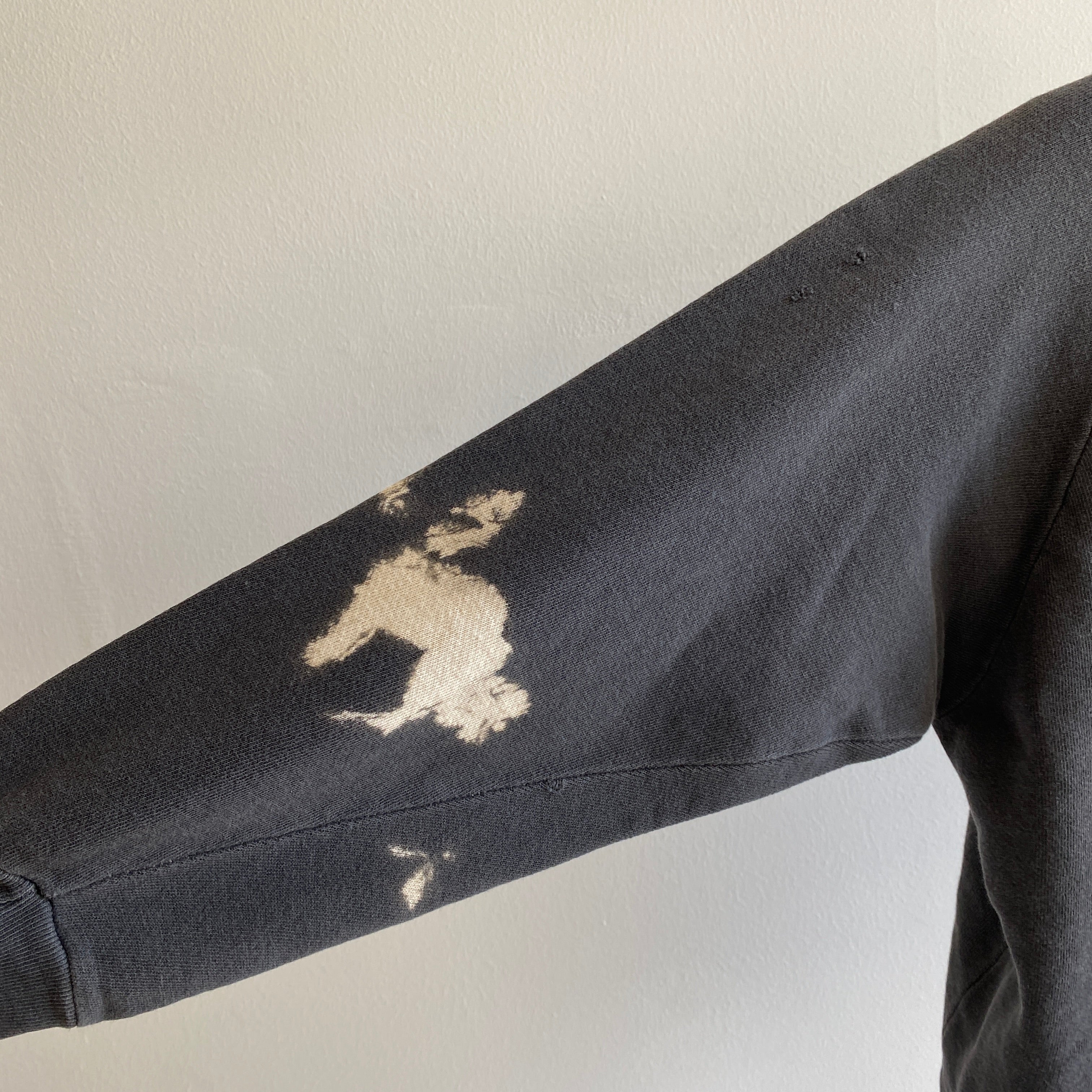 1980/90s Bleach Stained Washington Tourist 100% Cotton Sweatshirt