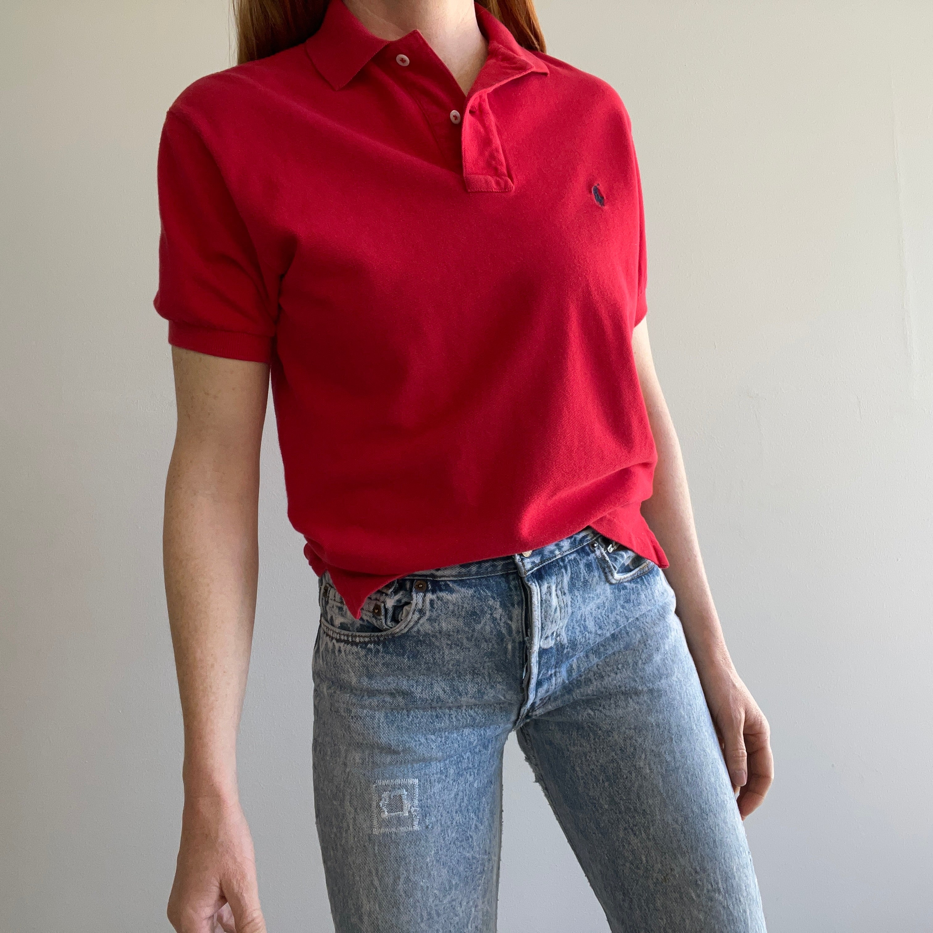 1980/90s Polo rouge Ralph Lauren T-shirt