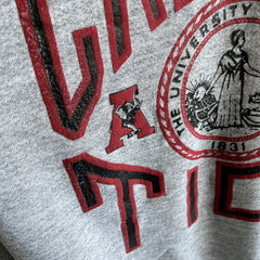 Sweat-shirt Crimson Tide de l'Université d'Alabama des années 1980 par FOTL