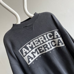 1990s Perry Ellis America Oversized Sweatshirt