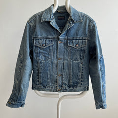 1990s Calvin Klein Denim Jacket with Rad Sleeve Detailing