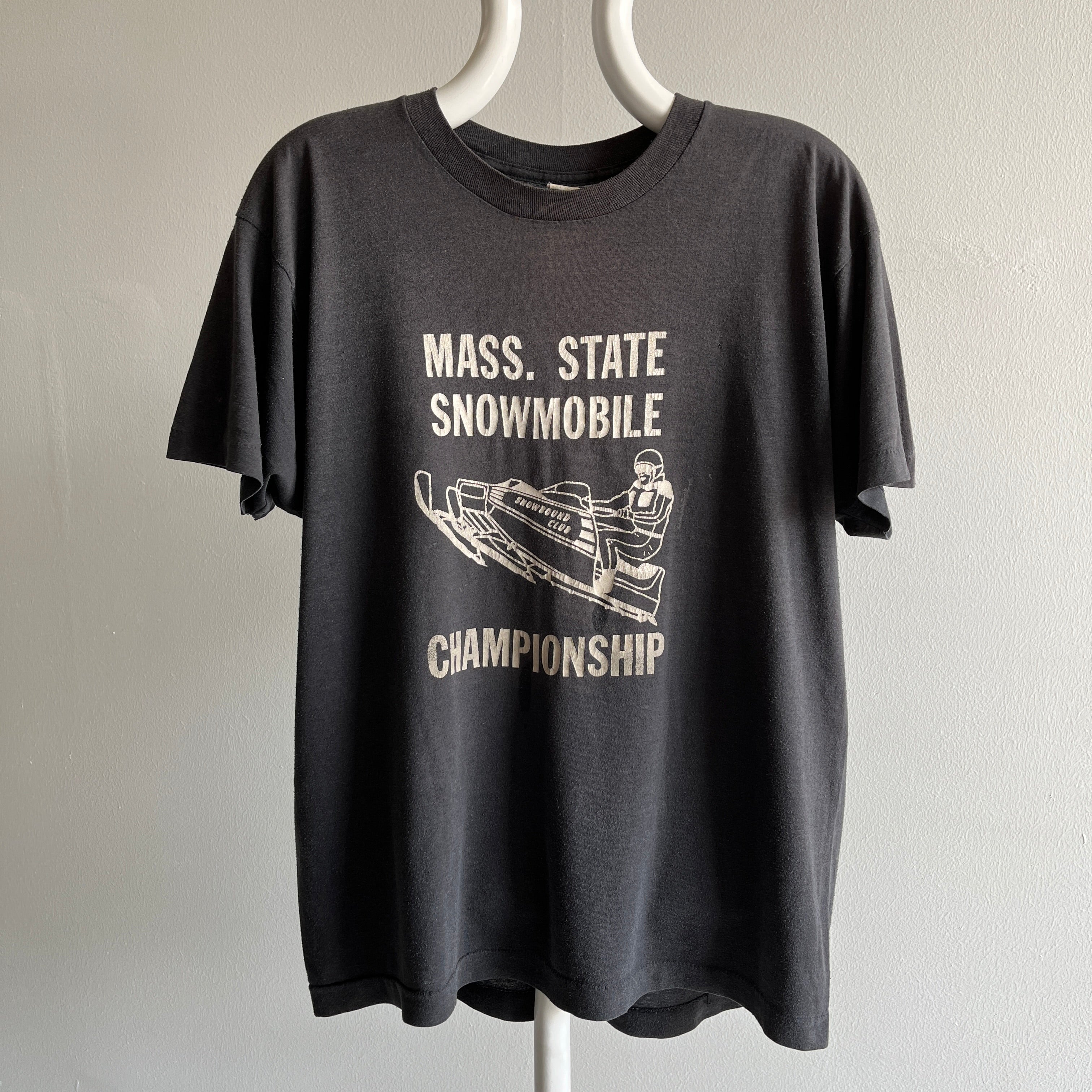 T-shirt Championnats de motoneige des années 1980 (début)