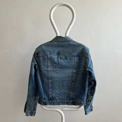 1990s Calvin Klein Denim Jacket with Rad Sleeve Detailing