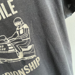 T-shirt Championnats de motoneige des années 1980 (début)