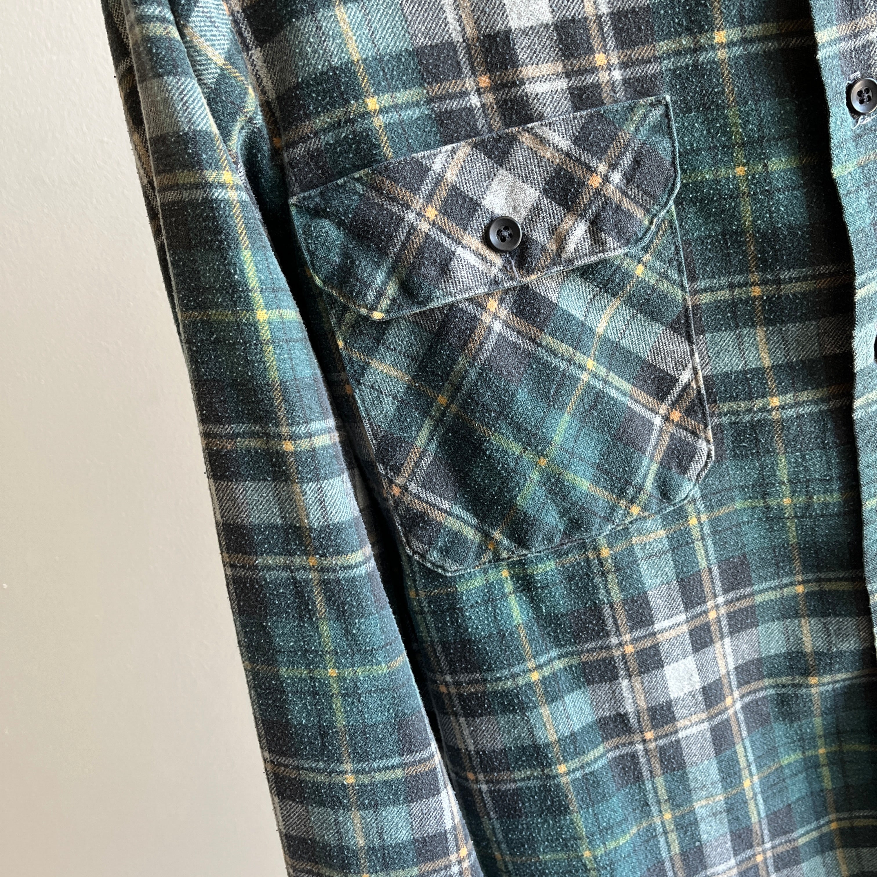 1980s LIghtweight Perma-Prest Cotton Flannel - THIS