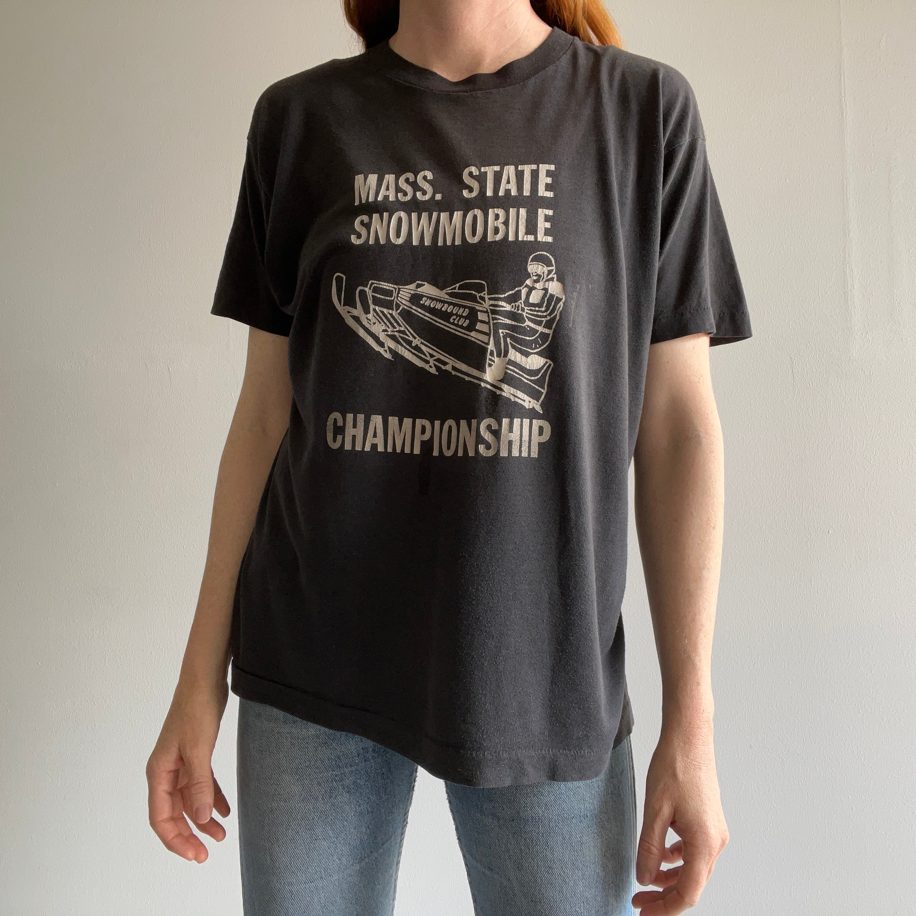 1980s (early) Snowmobile Championships T-Shirt