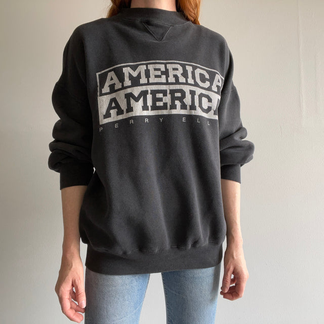 1990s Perry Ellis America Oversized Sweatshirt