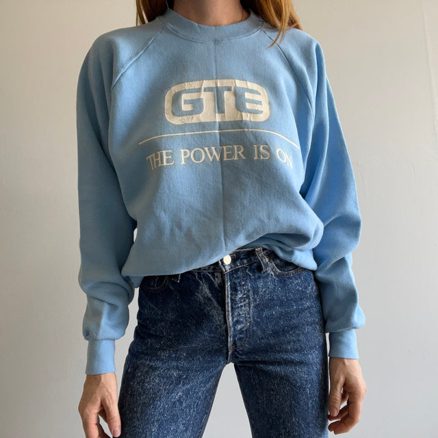 Sweat-shirt GTE The Power Is On des années 1980