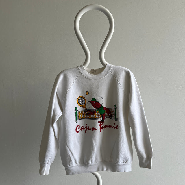 1987 Cajun Tennis Lobster T-Shirt OMFG