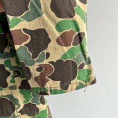 Manteau de corvée en coton camouflage des années 1970/80