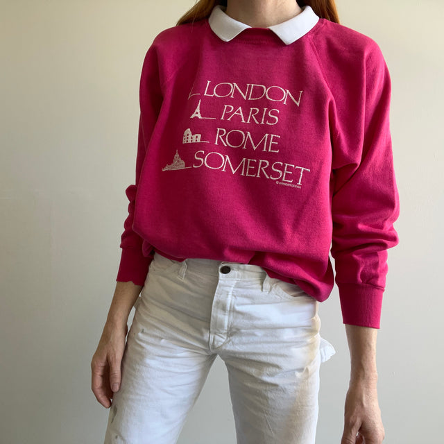 1980s "Fancy" Tourist Sweatshirt