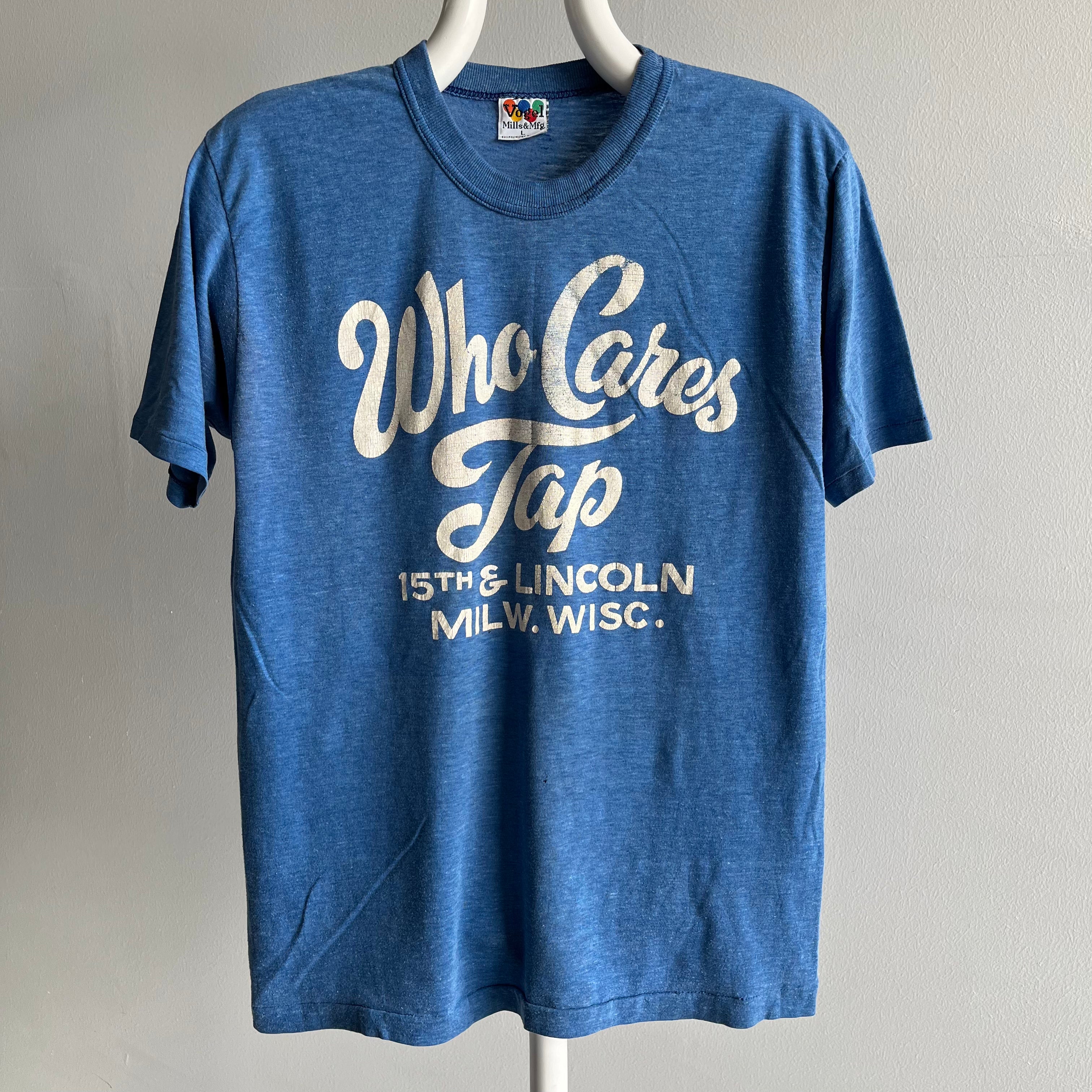 1970s Who Cares Tap T-Shirt