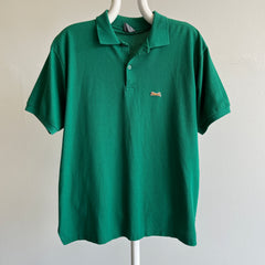 1980 USA Made Le Tigre Kelly Polo T-shirt vert