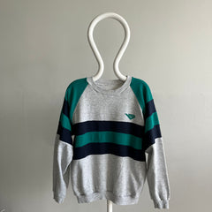 Sweat-shirt poney color block des années 1980 - Oh My