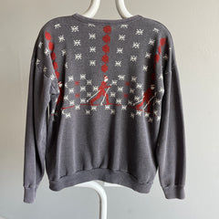 1970s Wanna Be Holiday Ski Sweater Sweatshirt