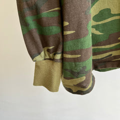 1980s Lightweight Camo Long Sleeve Boxy T-Shirt