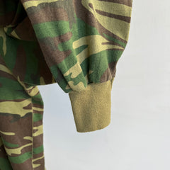 1980s Lightweight Camo Long Sleeve Boxy T-Shirt