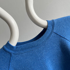 1980s Perfectly Lovely Blank Blue Sweatshirt