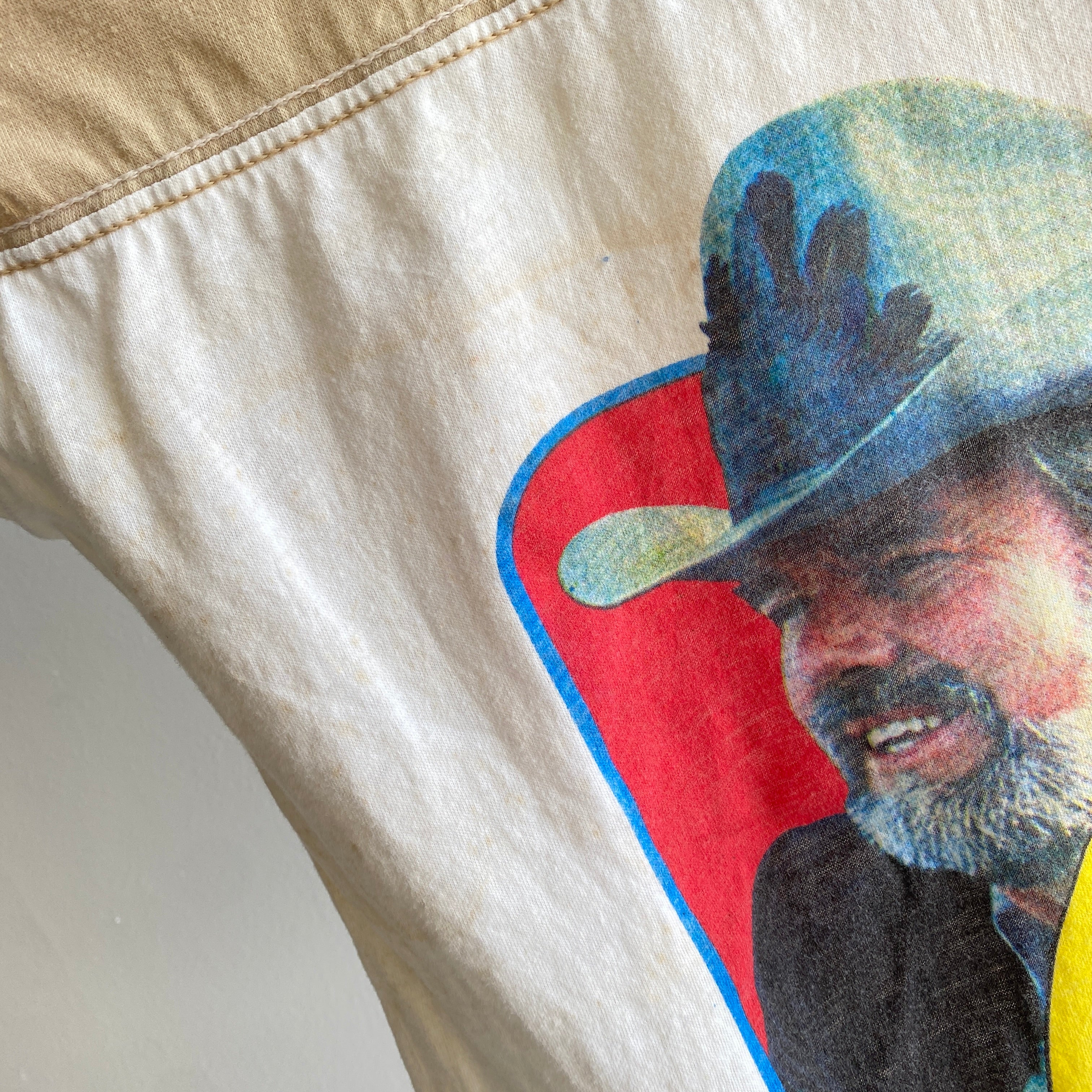 1981 Kenny Rogers Soft Thin Football Style T-Shirt - Yee Haw!