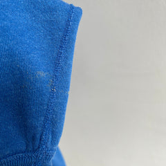 Sweat-shirt bleu vierge parfaitement charmant des années 1980