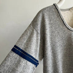 1970s UC Davis Double Stripe V-Neck Sweatshirt by Sportswear