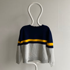 1980/90s Dunlop Color Block Soft Sweatshirt - Made in China