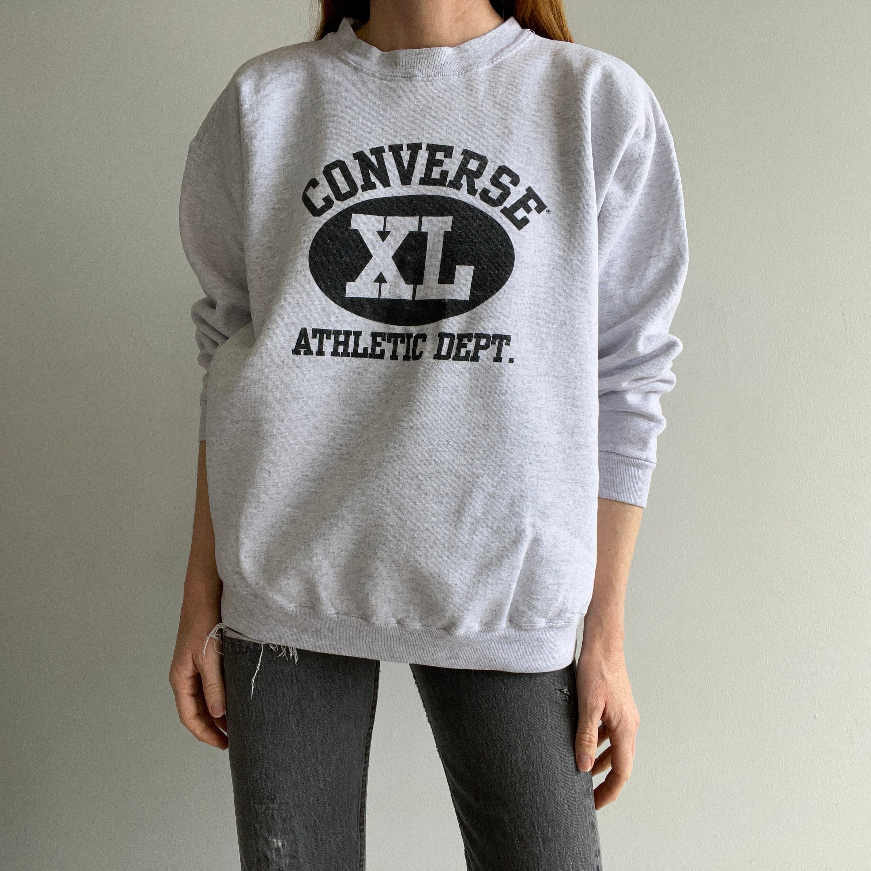 1990s USA MADE Converse Sweatshirt - !!!