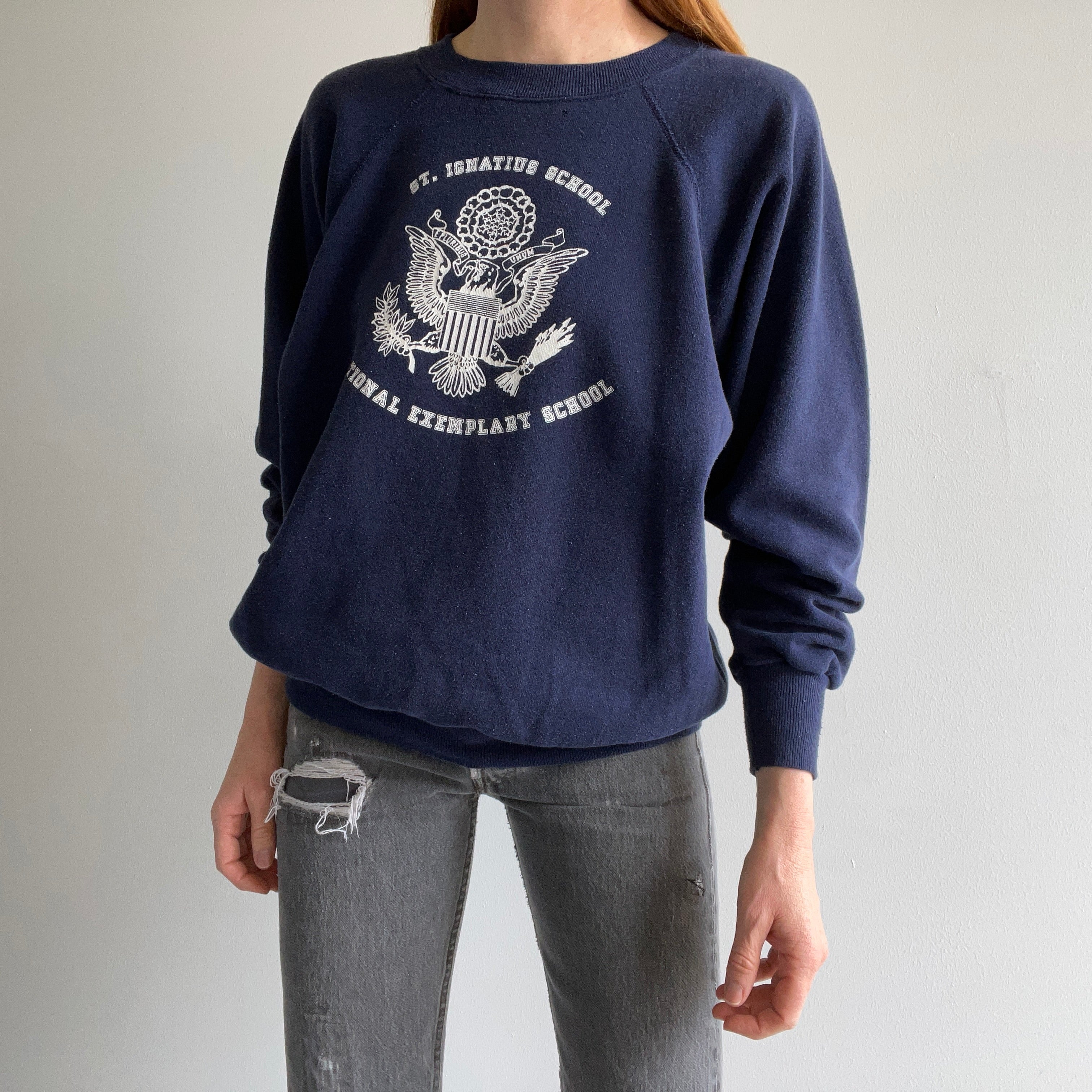 1980/90s St. Ignatius School Sweatshirt