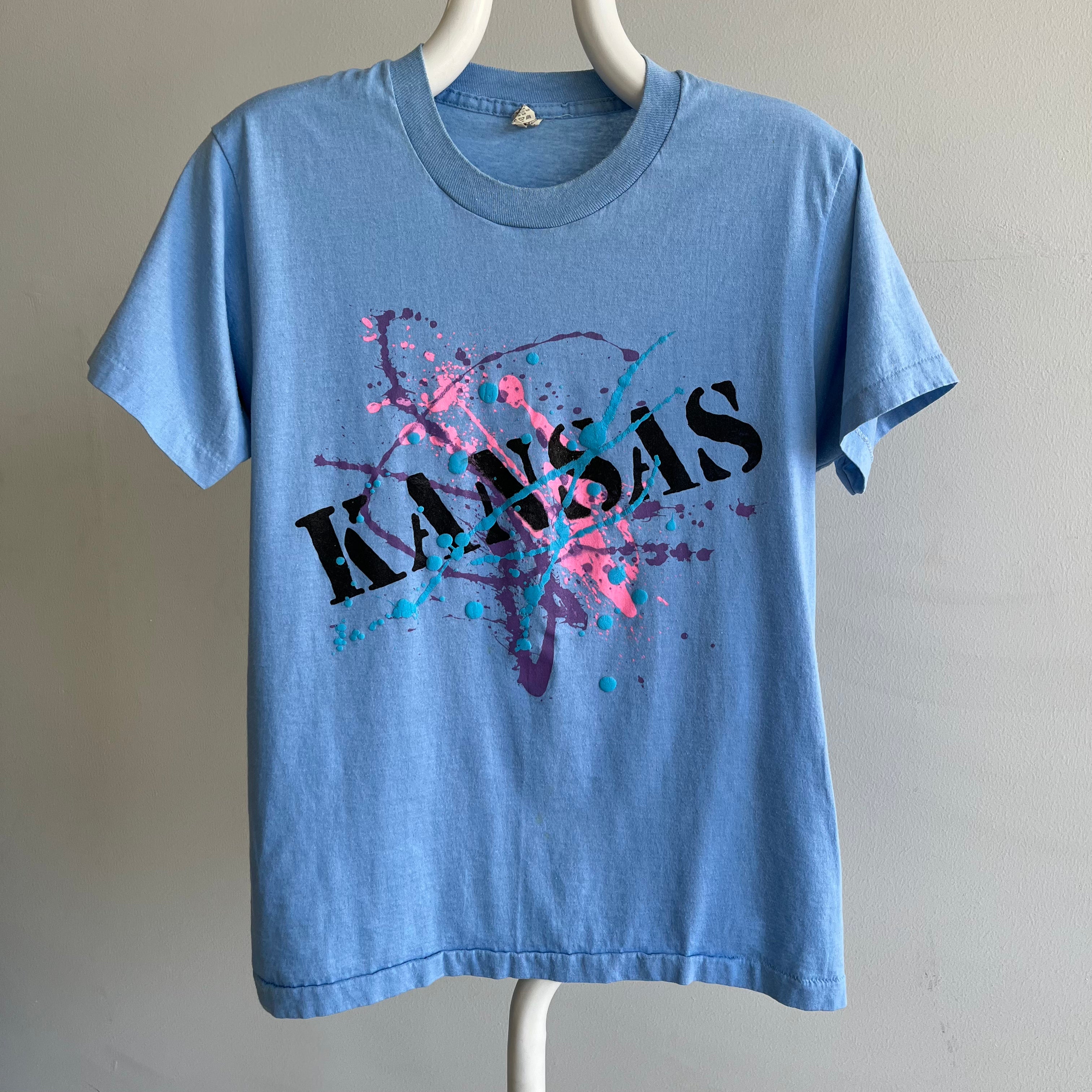 T-shirt de touriste du Kansas des années 1980