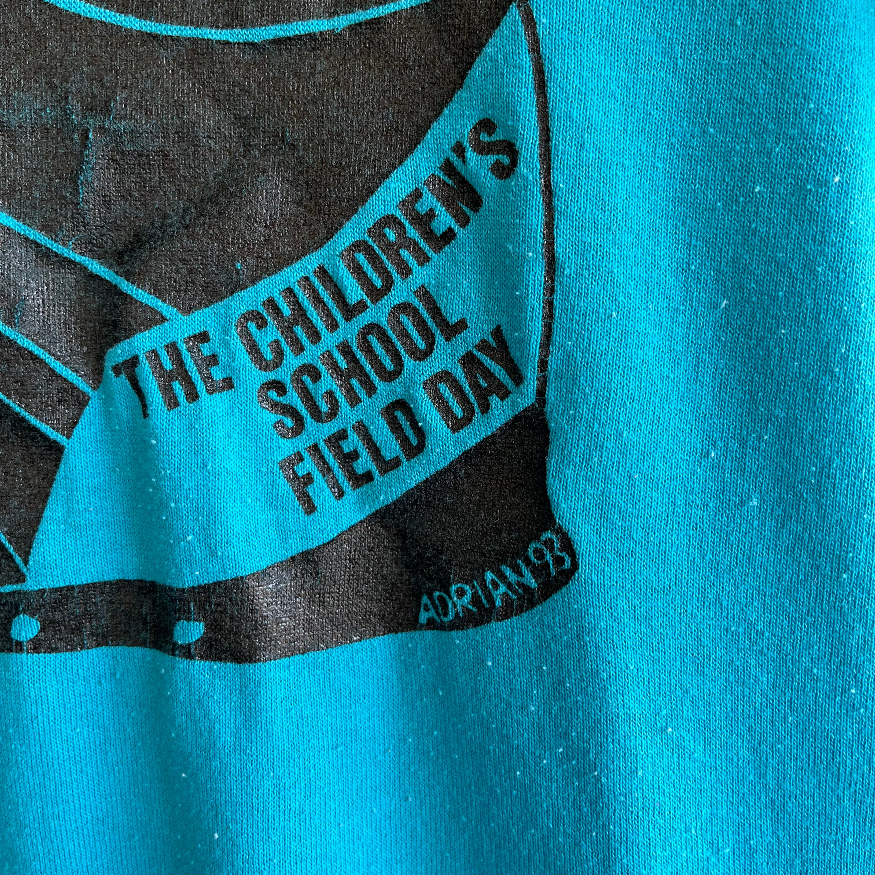 1993 T-shirt du jour du terrain de l'école pour enfants